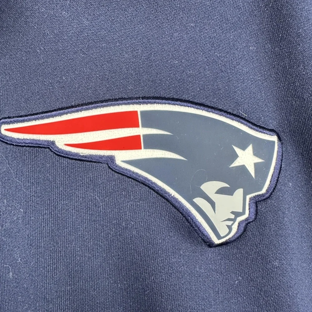 New England Patriots Jacket Mens‎ Large Blue NFL Football Dri-FIT Full Zip Nike